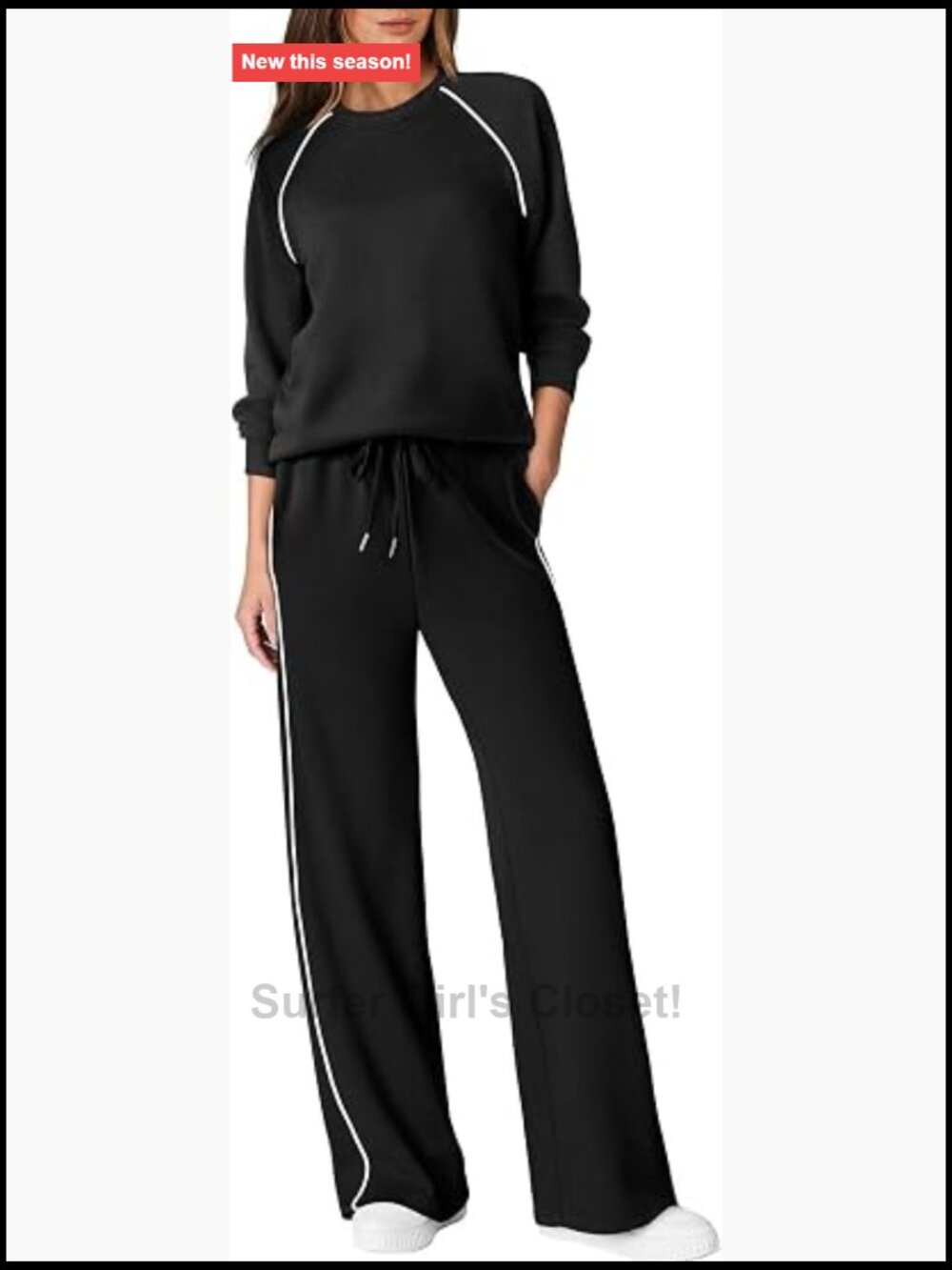 Women 2 Piece Lounge Set Polyester Rayon Spandex Sweatsuit Pull On